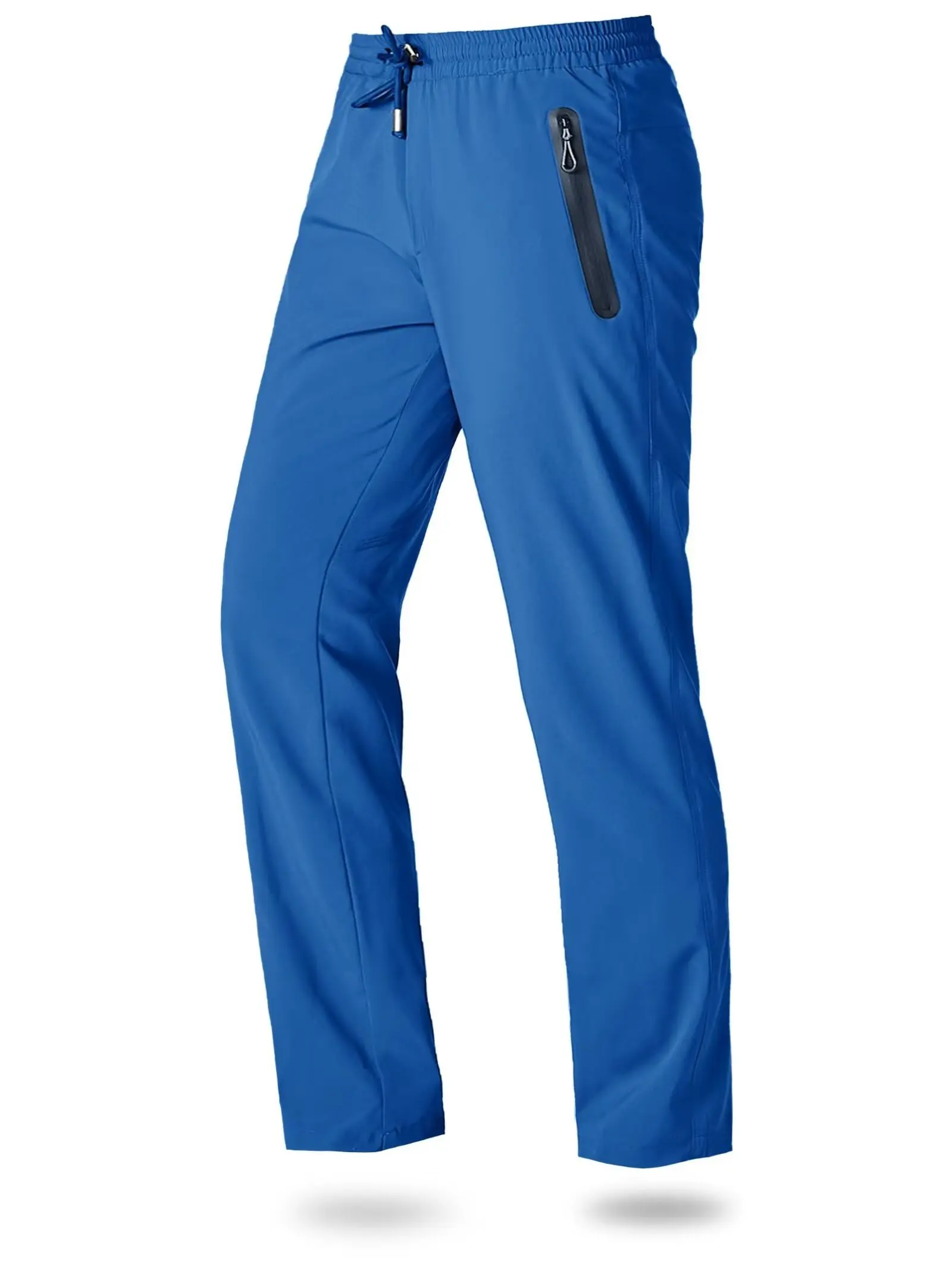 Men's Joggers Lightweight Quick Dry Pants Athletic Hiking Workout Elastic Waist Sweatpants with Pockets