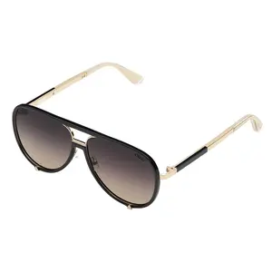 Quay Australia Women's High Profile Luxe Aviator Sunglasses