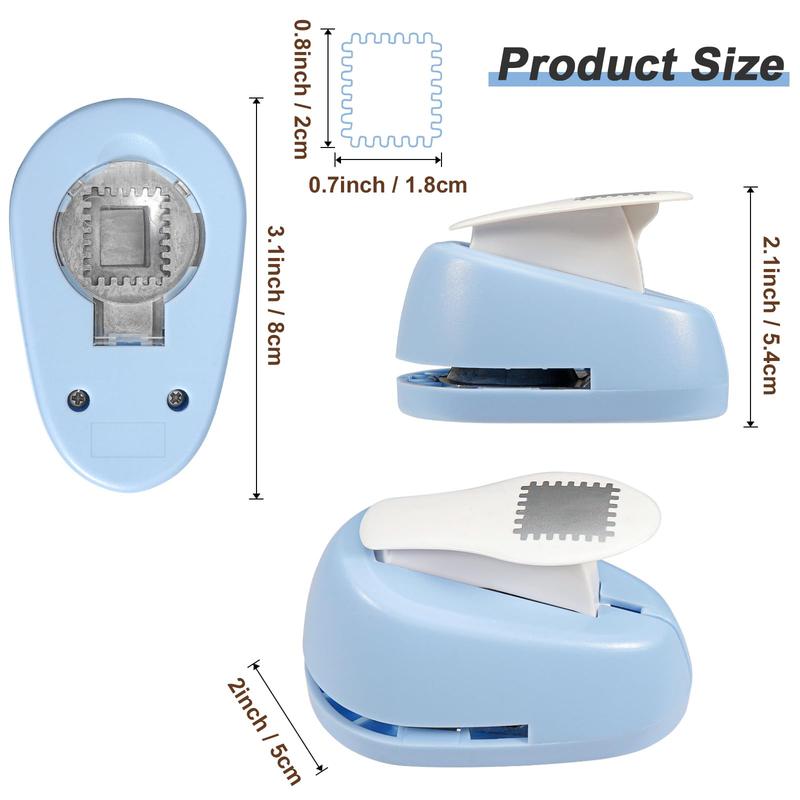 Stamp Puncher, Rectangular Postage Stamp Puncher, Stamp Hole Puncher for DIY Crafting Scrapbooking DIY Card Making Arts Crafts Supplies