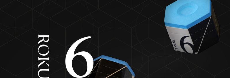 Kamui Roku Billiard Chalk Blue 1 pc w/Bullet Chalk Holder