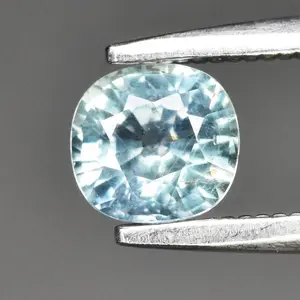 0.60ct ETW Greenish Blue Sapphire – Cushion Cut