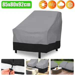 Outdoor Waterproof Chair Cover - 31"W x 33"D x 36"H Furniture Patio Chair Covers,Oxford Fabric with PVC Coating Lawn Furniture Protector for Home Storage