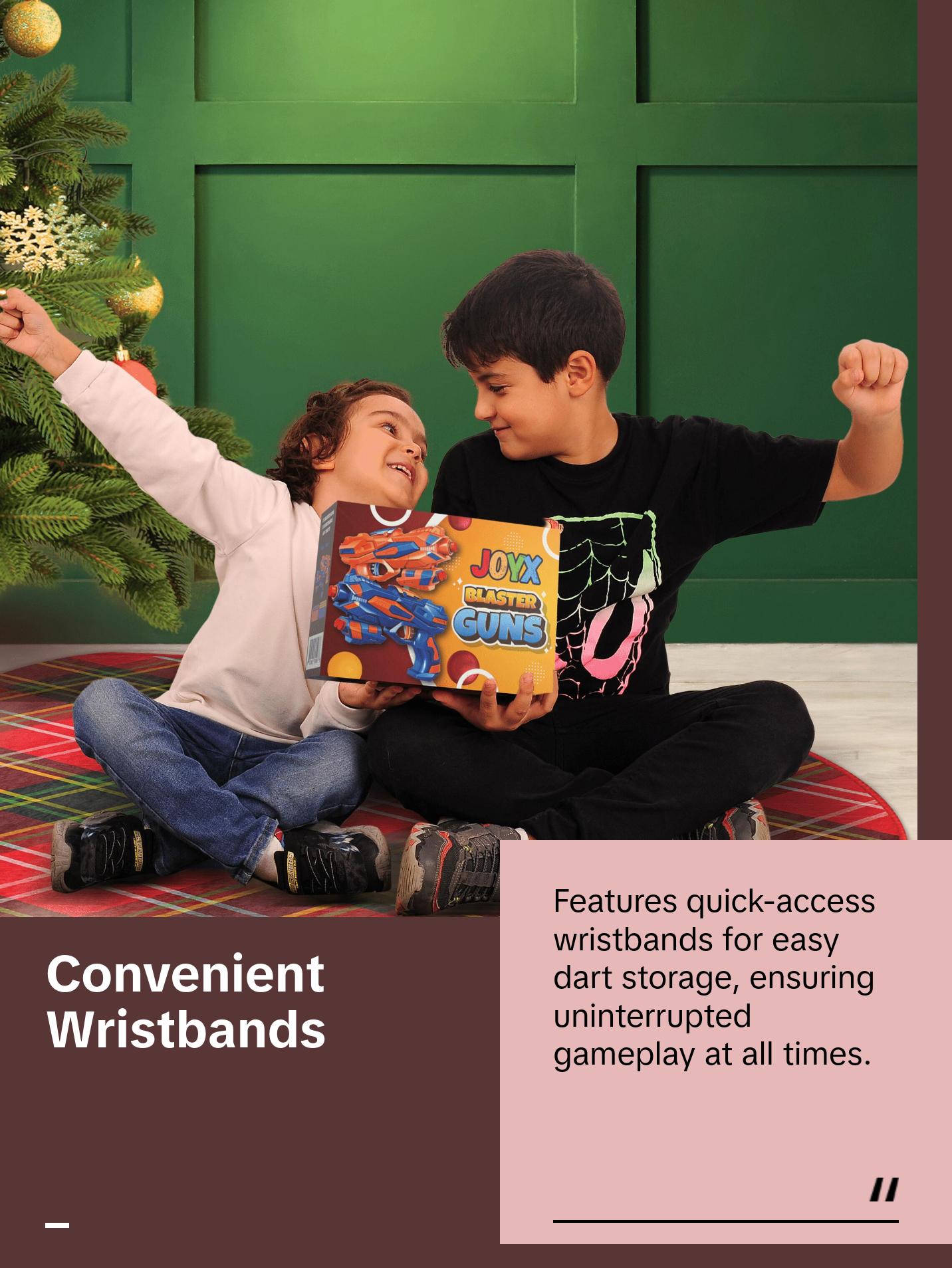 JoyX 2-Pack Blaster Guns with 60 Foam Darts - Ultimate Kids' Battle Pack test  gun Insanity Mega