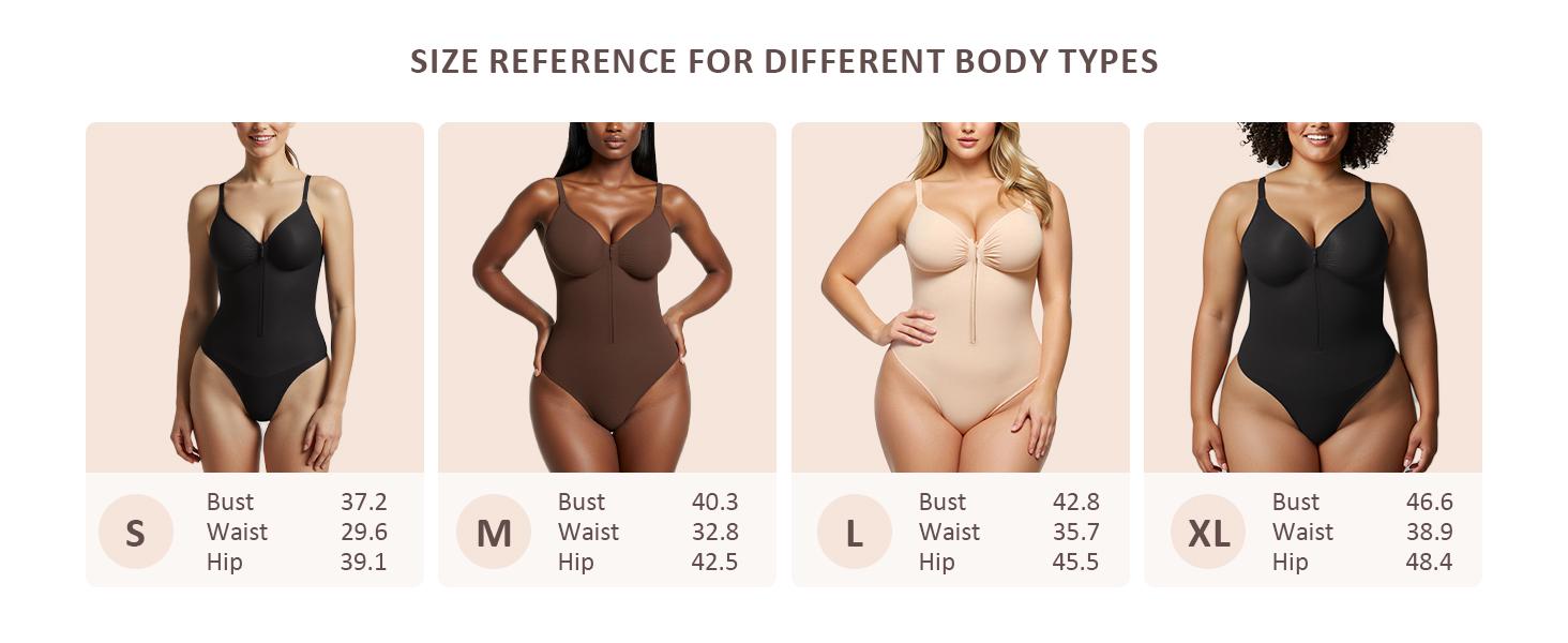 FeelinGirl Seamless Covered Bust Jumpsuit Thong Bodysuit Peach heart collar Fit Womenswear Comfort Shapewear Breathable Comfortable Day Tummy Tuck Garment Shaper Clothes Smooth Zipper Spaghetti Strap new Springtok SpringStatements