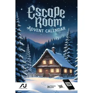 Escape Room Advent Calendar: 24 Tricky Puzzles for the Christmas Season (Logic, Brain Teasers & More) Paperback – October 21, 2024