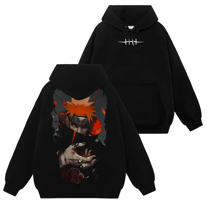 Akatsuki Fashion Vintage Pain - Naruto #31 Hoodie T-Shirt