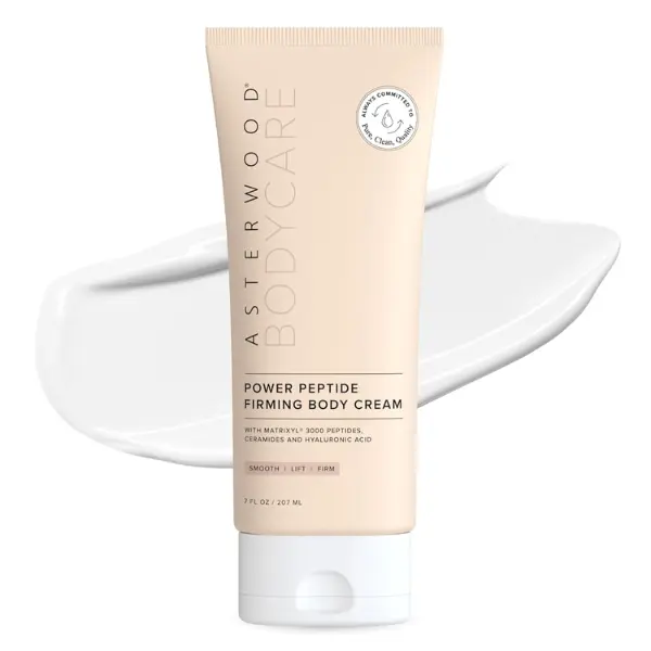 Power Peptide Firming Body Cream | Matrixyl 3000, Ceramides & Hyaluronic Acid | Clinically-Inspired Firming, Lifting & Barrier Repair for Whole Body | Fragrance-Free | 7 Fl Oz