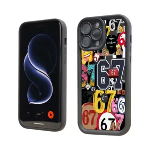 Phone Case - Stylish '67' Design (48) New TPU Phone Case for iPhone 17 16 15 14 13 12 11 PRO MAX PLUS、AIR Mini SE and iPhone XS MAX - Anti-Drop and Durable, shockproof and drop-proof phone case, perfect gift for friends and family