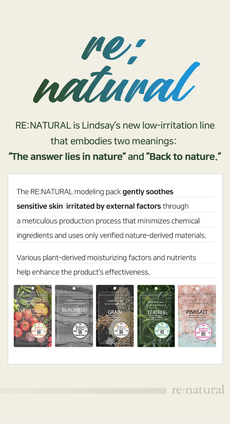 [LINDSAY] re:natural Modeling Pack 35g*5ea (5type)