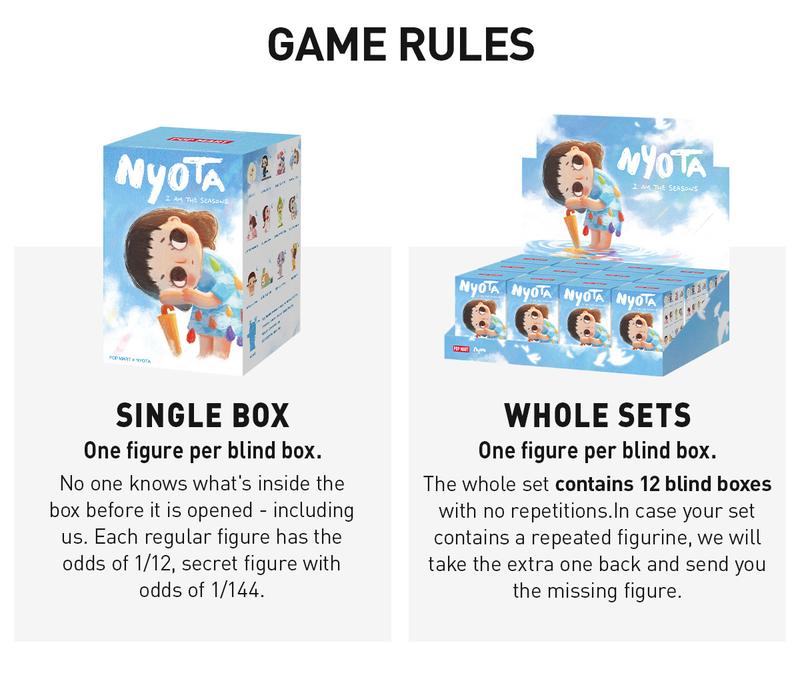 POP MART Nyota I Am the Seasons Series Figures