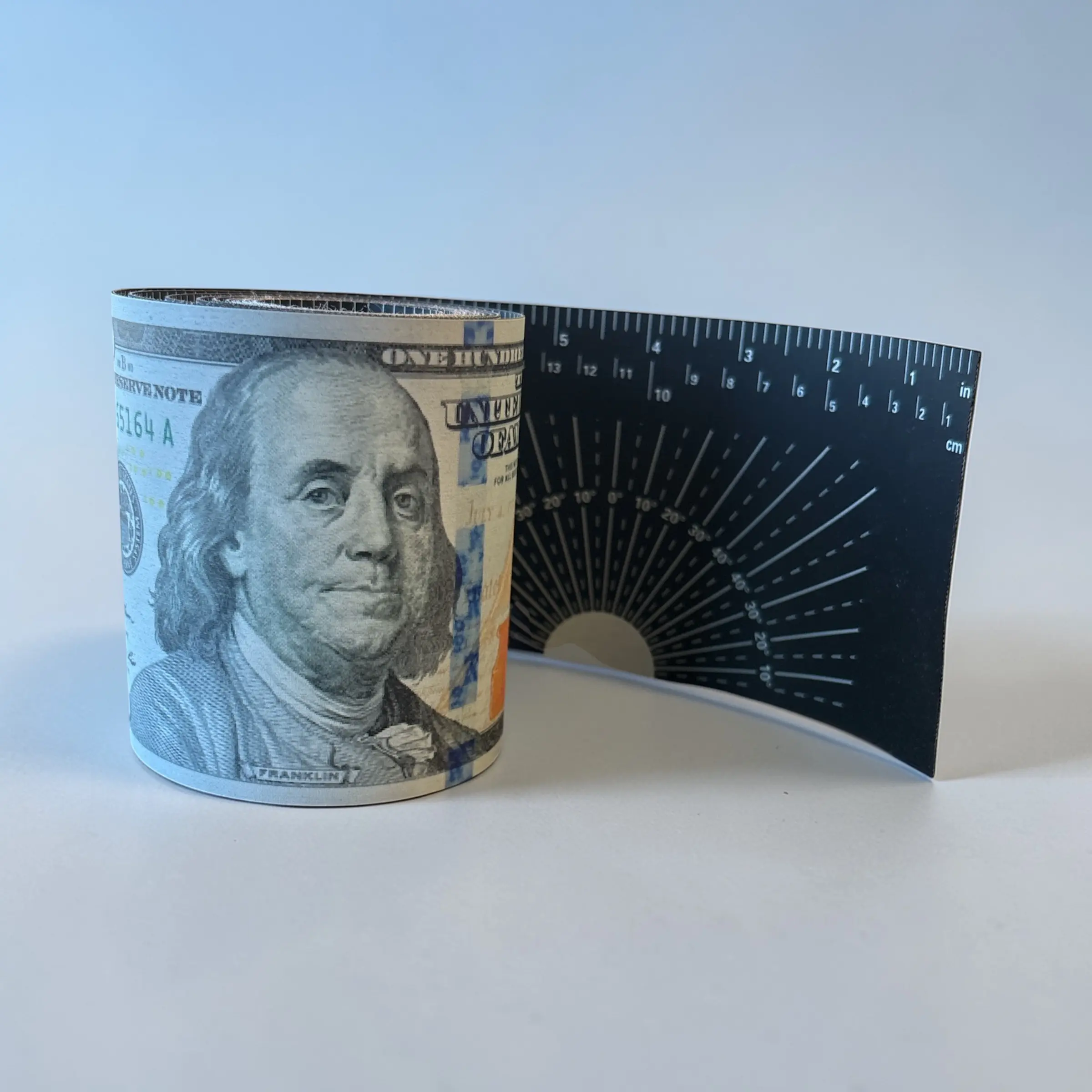 Pipe Wrap Around With Money Design Print Pipe Wrap Around With Money Design Print