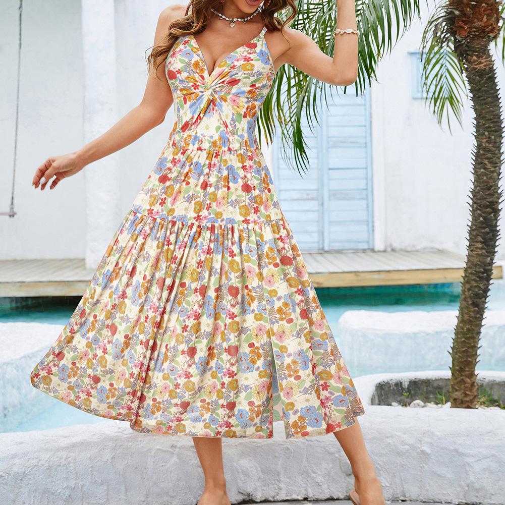 【GRACE KARIN】 Women's Two-piece set Swimsuits with Cover Up Skirt Tummy Control V Neck Bathing Suits SpringStatements