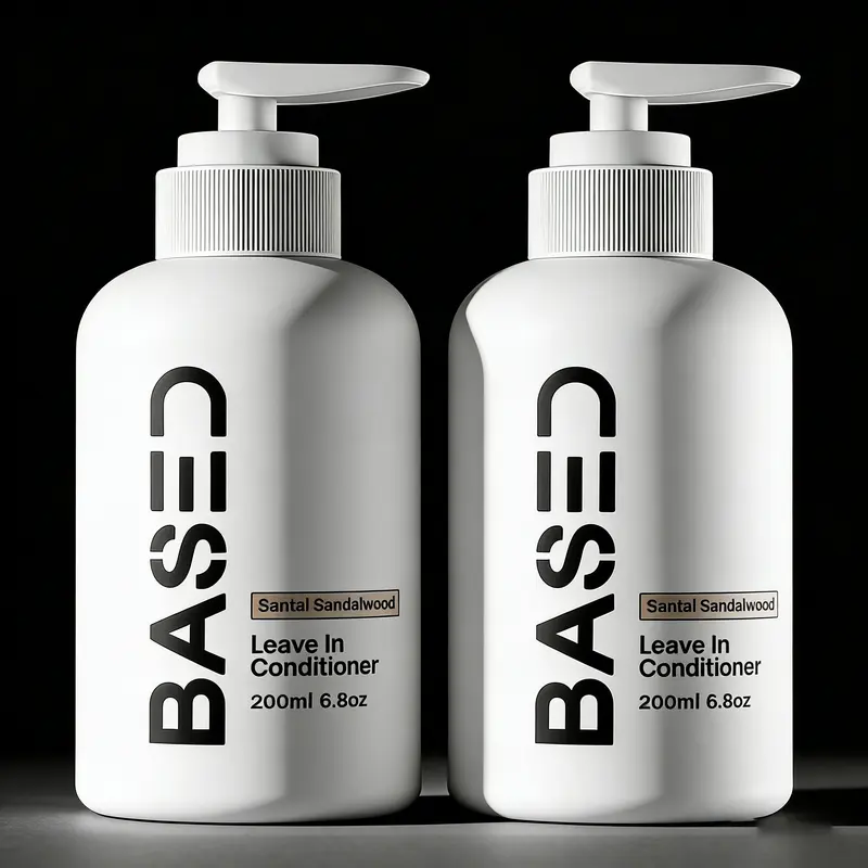 BASED 2-Pack Leave-in Conditioner | Instant Hydrate & Frizz Tame | Smooth Manageable Hair for All Types