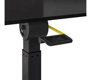 Seville Classics airLIFT Tilting Height Adjustable Mobile Desk
