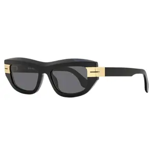 Palm Angels Claire Cat Eye Sunglasses PERI10E 1007 Black 53mm