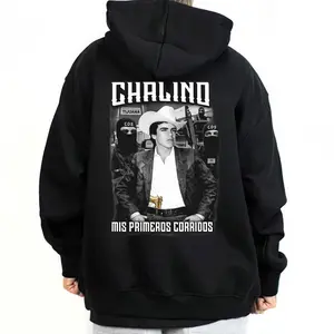 Chalino Sanchez Graphic 04 -  Unisex Hoodie T-Shirt Sweatshirts Basic Fabric Fit Street Style Chicano Style, Mexican Clothings Outfit Streetwear