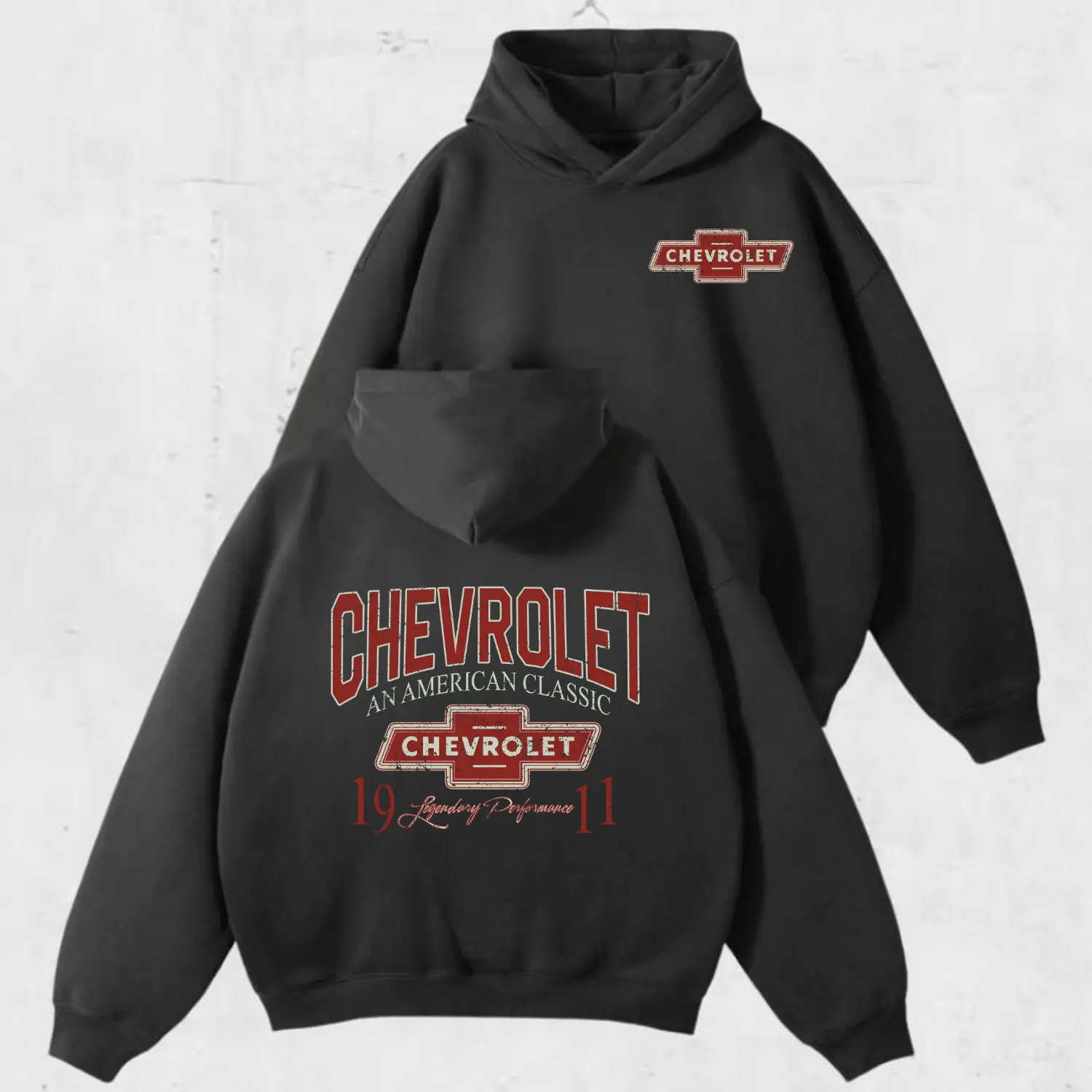 Chevrolet An American Classic Hoodie, Sweatshirt, T-shirt Vintage Chevy Racing Crewneck for Men Women, Summer Outfit Car Lovers Gift, Retro Father's Day Mechanic Shirt USA