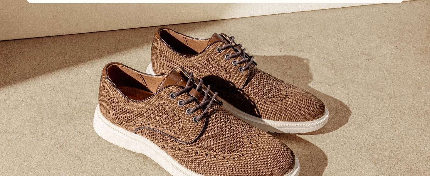 Bruno Marc Lace-Up Comfortable Fashion Shoes