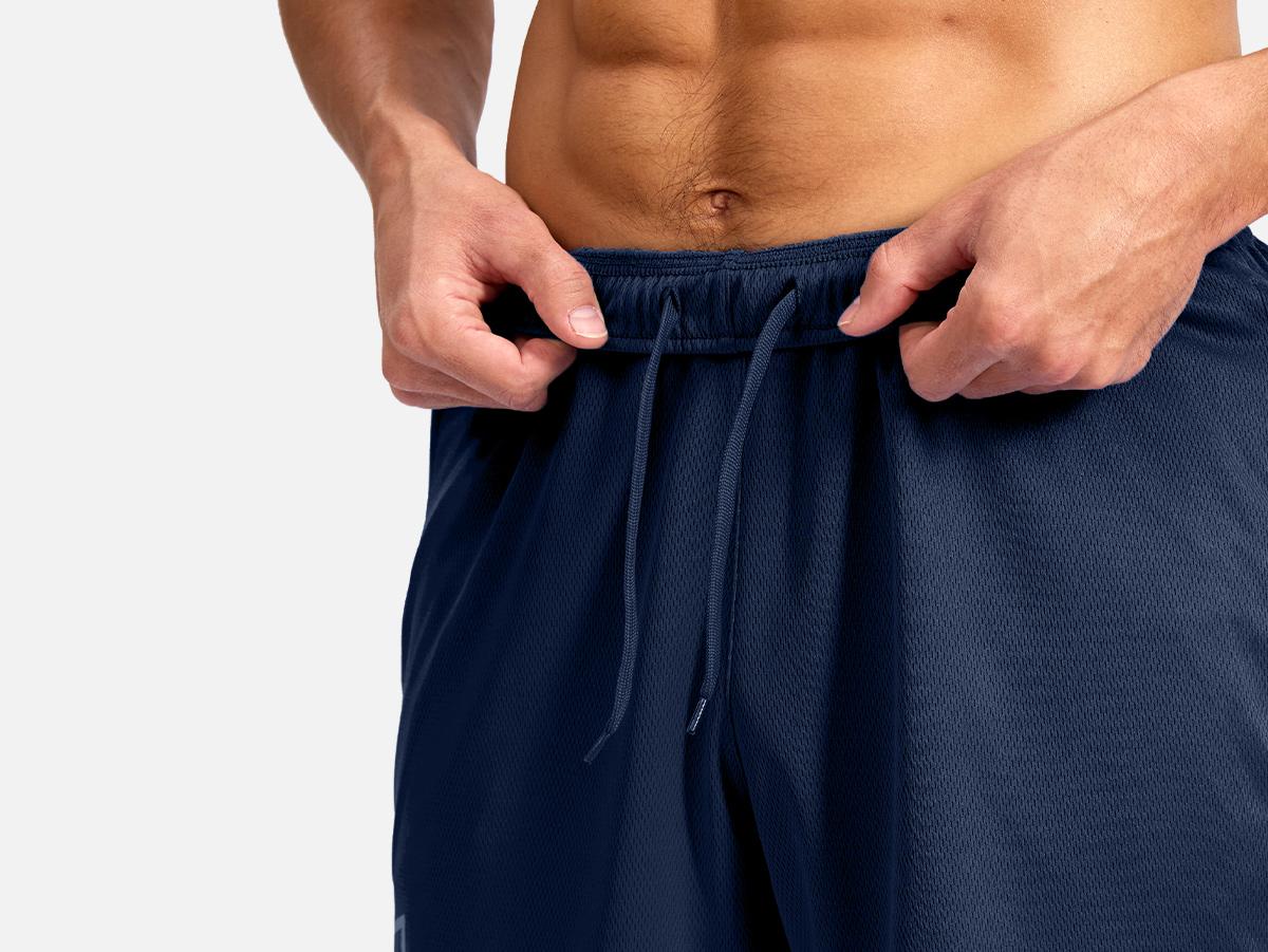 [Clearance] G Gradual Men's Gym Shorts with Zipper Pockets 5"/7"/10" Basketball Shorts Breathable Athletic Mesh Lightweight Quick Dry Shorts for Workout Running Tennis