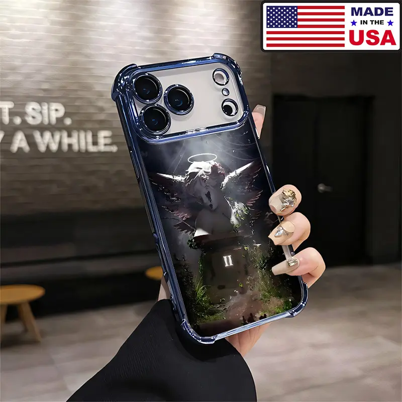 Sad Boyz Junior H Fallen Angel Dark Aesthetic Design Pattern Casing For iPhone 17 16 15 14 13 12 Samsung 22 23 24 25 Plus Pro Max Ultra Soft Silicon TPU Shockproof Protector Vintage Unique Gifts for girls Fashion Mobile Phone Case