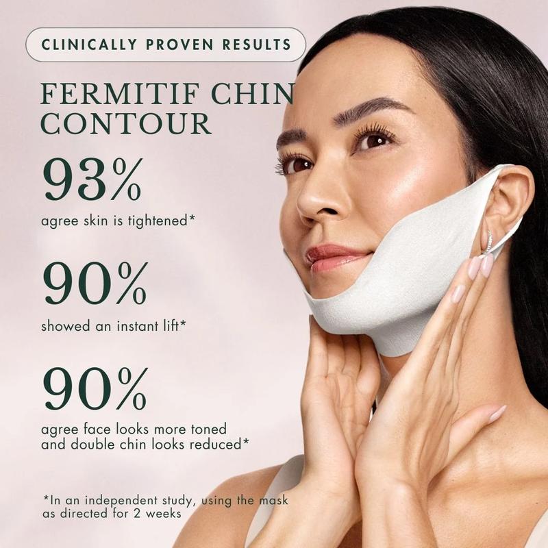 RéVive Neck & Chin Lifting Mask - Fermitif Jawline Shaper to Help Sculpt, Tone & Define Neck and Facial Skin - Tighten & Firm Fine Lines, Wrinkles & Skin Texture (1 Count)