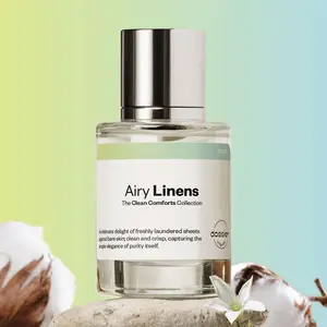 Airy Linens, Dossier, Unisex Perfume, Eau de parfum, Aldehydes, Bergamot, Jasmine, Lavender, Rose, Musk, Cashmeran, Oakmoss