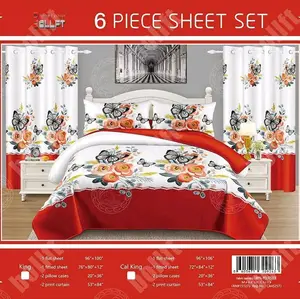 bedsheets 6 pieces sets