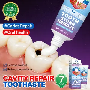 Anti-cavity Toothpaste: Repairs Cavities, Restores Enamel, Strengthens Teeth, Fights Bacteria, Removes Plaque & Tartar