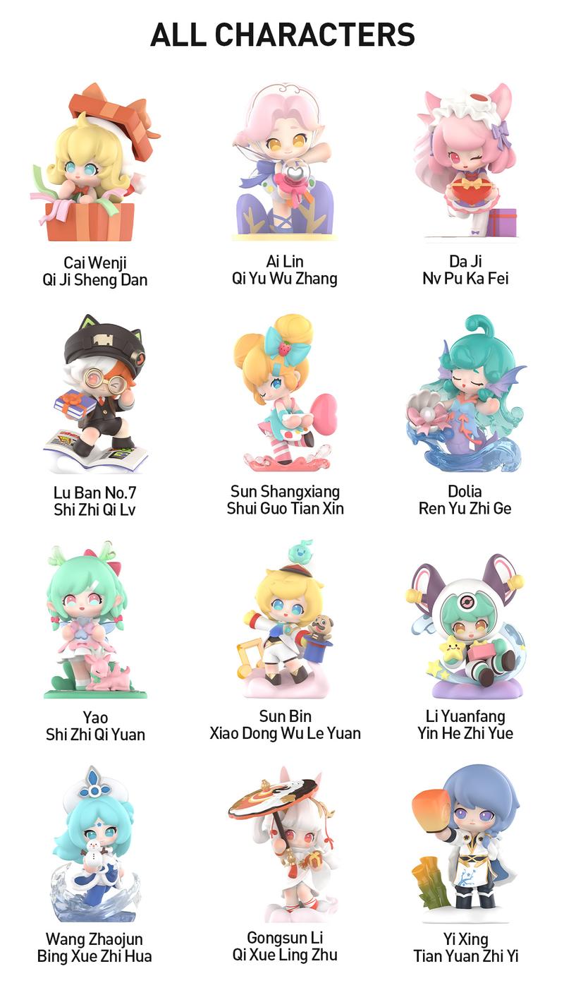 [Spanish] – Honor of Kings Baby Heroes: Gratitude Season Series – Figuras