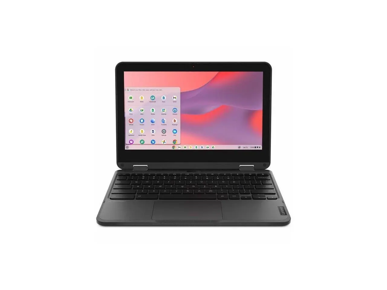 Lenovo 500e Chromebook Gen 4s 11.6" Touchscreen Chromebook - Intel N-Series N250 - 8GB - 64GB Flash Memory - Gray - ChromeOS - Webcam - IEEE 802.11ax Wireless  83N80001US