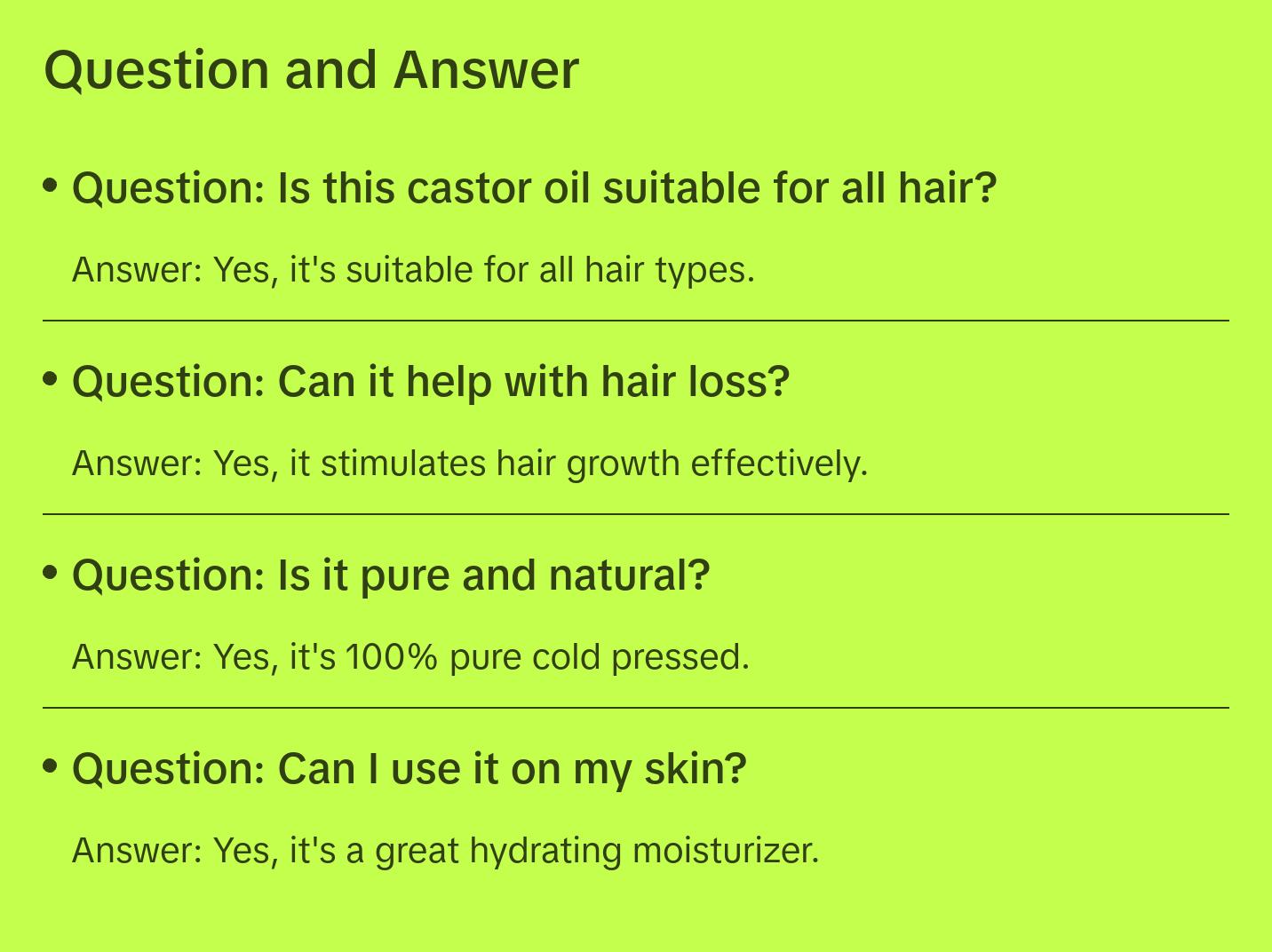 Jamaican Black Castor Oil 100% Pure Cold Pressed 2oz