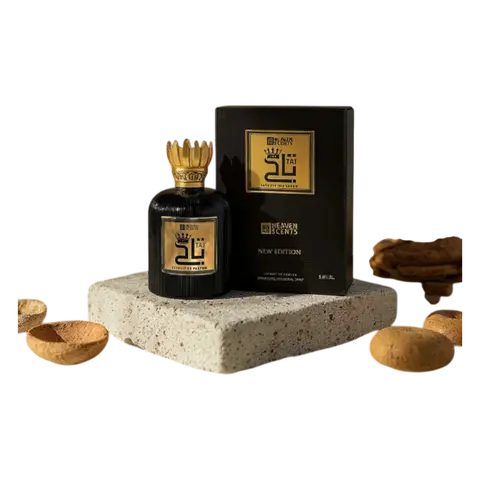 Heaven Scents TAJ New Edition Extrait De Parfum - Unisex Wood & Alcohol Base Fragrance, 3.4 Oz (100ML) - Bergamot-Oud, Amber, Arabian Notes - Single Item