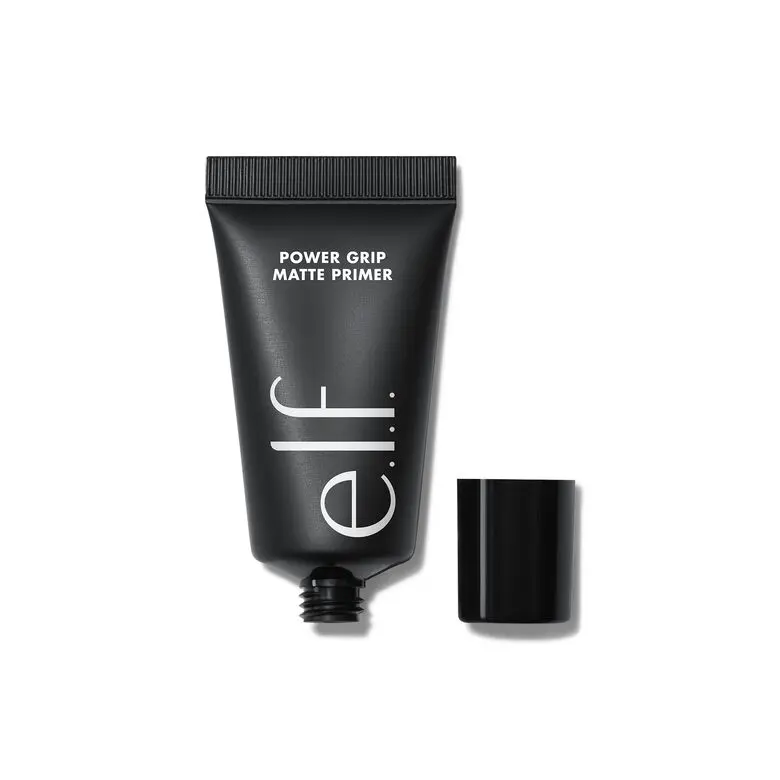 e.l.f. Power Grip Matte Primer - Long Lasting Sticky Gel Primer, Helps Control Shine & Oil, Matte Finish, Vegan & Cruelty Free, 2 Sizes