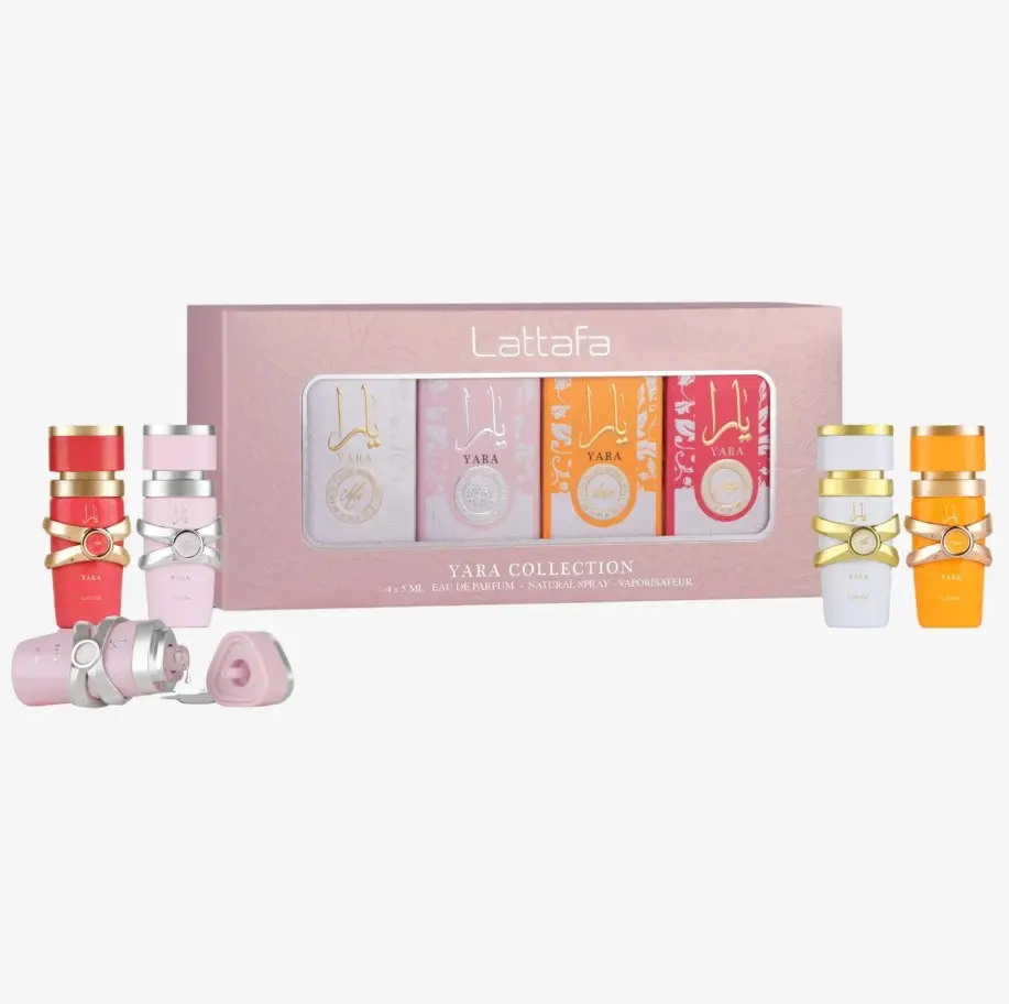 Yara Mini Collection 4 X 5ML by Lattafa, Fragrance Spray, Daily Use Fragrance