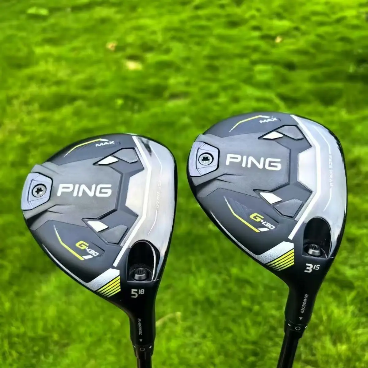 PING G430 MAX 5 Wood 18° Fairway Wood, FaceWrap Technology Golf Club, High MOI Forgiving Design for Faster Ball Speed & Stable Distance