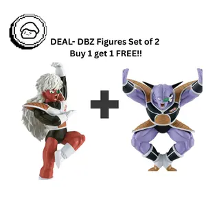 SET OF TWO JEICE AND CAPTAIN GINYU SOLID EDGE WORKS DRAGON BALL Z VOL.18 BANPRESTO BANDAI FIGURE