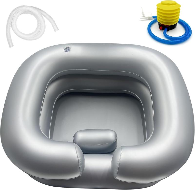 Inflatable Hair Washing Shampoo Basin Portable Hair Washing Bowl for Bedridden Disabled Injured Elderly Dreadlocks Home Hair Washing Sink Inflatable Hair Washing Shampoo Basin Portable Hair Washing Bowl for Bedridden Disabled Injured Elderly Dreadlocks Home Hair Washing Sink
