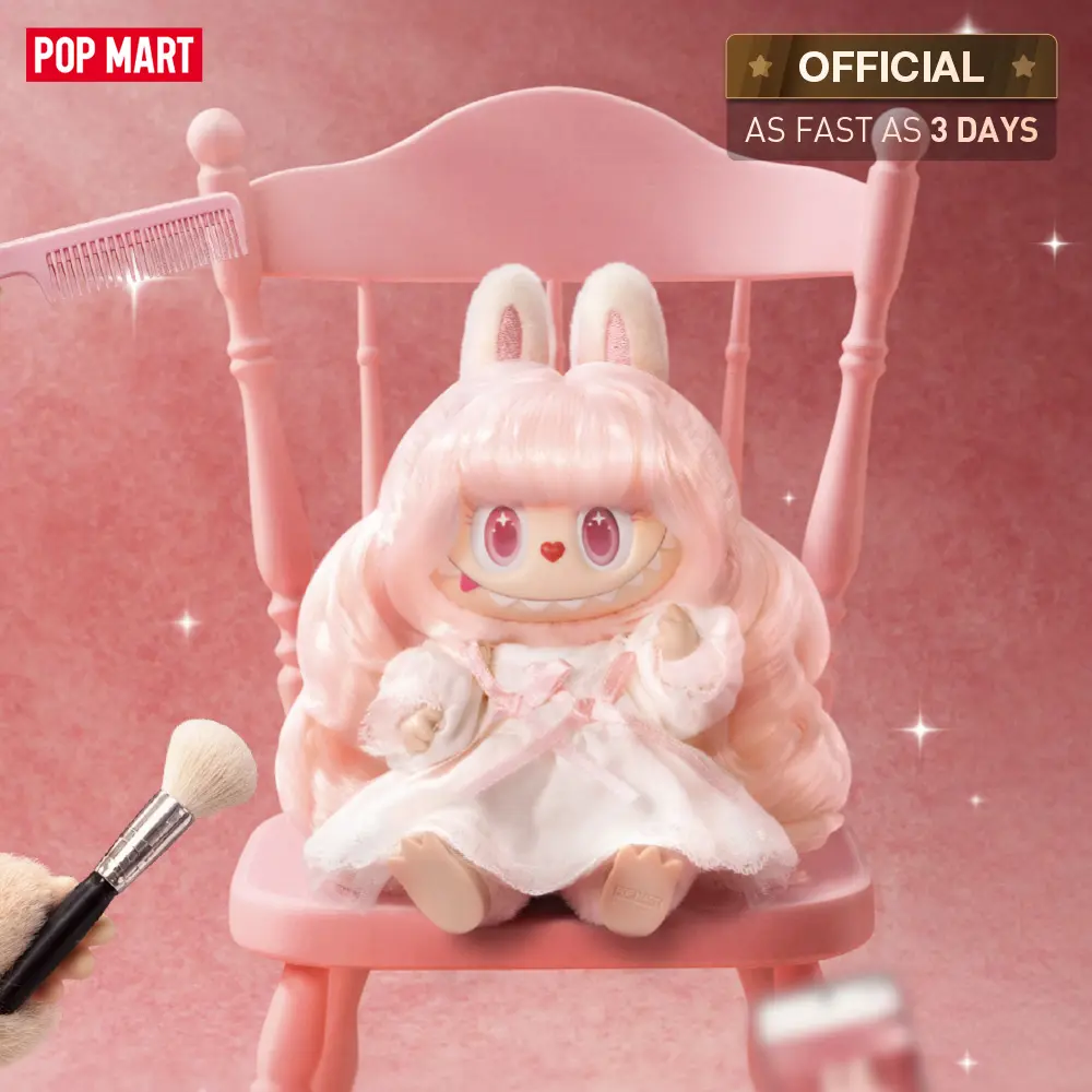 POP MART THE MONSTERS Hair Salon Series - Vinyl Plush Pendant Blind Box LABUBU Fun Toy