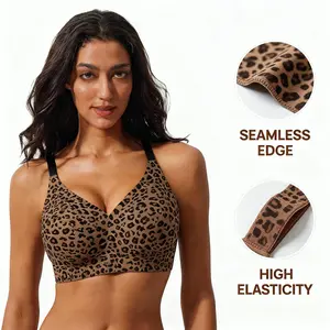 Jelly Wireless Bras Women Comfortable Wireless Deep V Bras Push Up Bralettes Seamless Tshirts Everyday bras for large chestBras