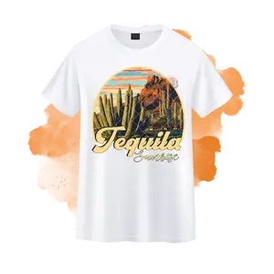 Tequila Sunrise Cactus T-Shirt