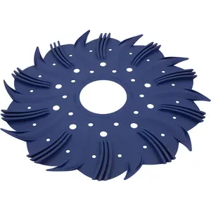 Bda Cleaner Finned Disk, Blue