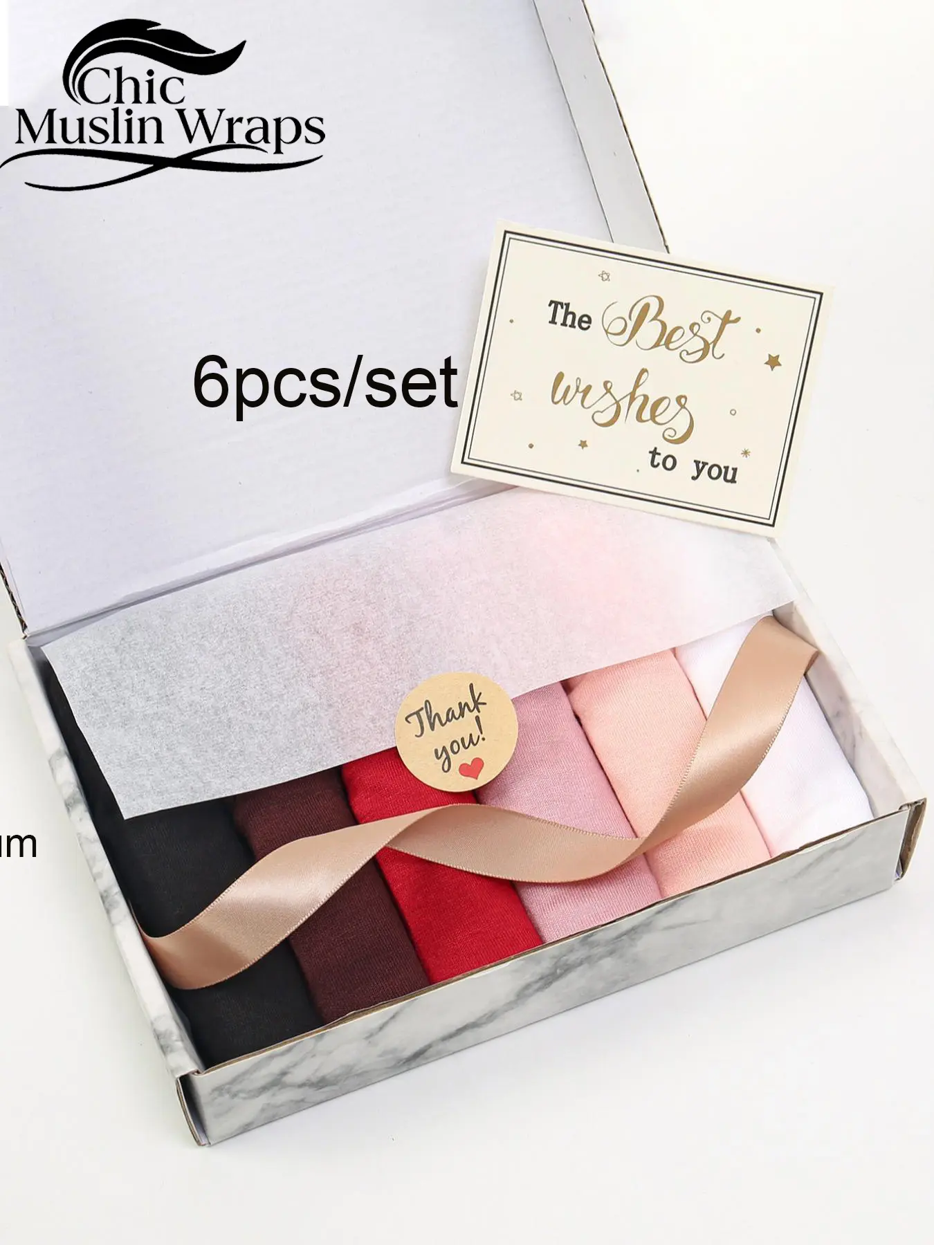 Women's Breathable Jersey Hijab Set with Scarf, Soft & Comfortable Long Scarf Shawl, Fashion Versatile Headscarves for Various Occasions