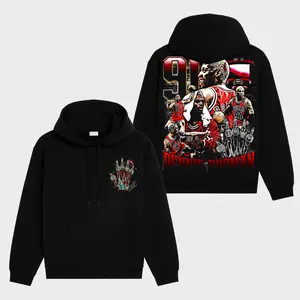 Dennis Rodman "#91" Premium Cotton Hoodie, The Worm Fans Hoodie, Bulls Nation Fans Club Hoodie, Basketball Graphic Hoodie, Basketball Lover Gift, Basketball Game Day Outfit.