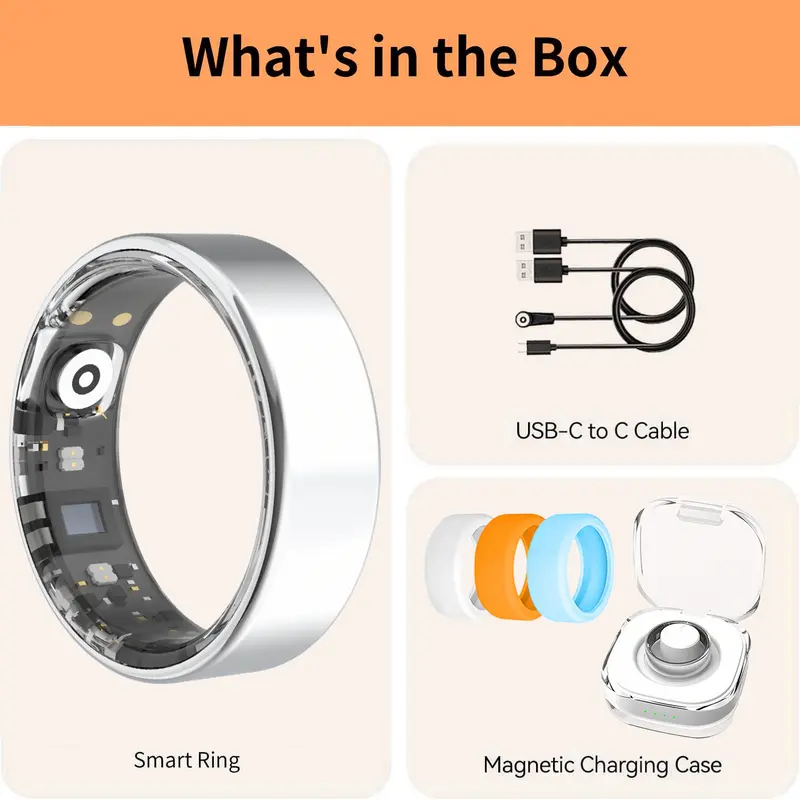 2026 New Smart Ring ,No Subscription Fees Health Tracker for Outdoor Sports, Waterproof Fitness Ring, Gift for Women, Men & Couples 2026 New Smart Ring ,No Subscription Fees Health Tracker for Outdoor Sports, Waterproof Fitness Ring, Gift for Women, Men & Couples
