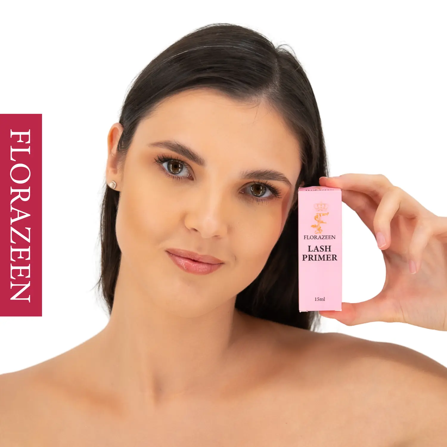 Florazeen Lash Primer for Lash Extensions; Eyelash Cleanser, Primer, Wash for Extensions Application; Stronger Adhesive Bonding/Longer Retention; Makeup Salon Eyelash Extension Mascara Setting Cosmetic