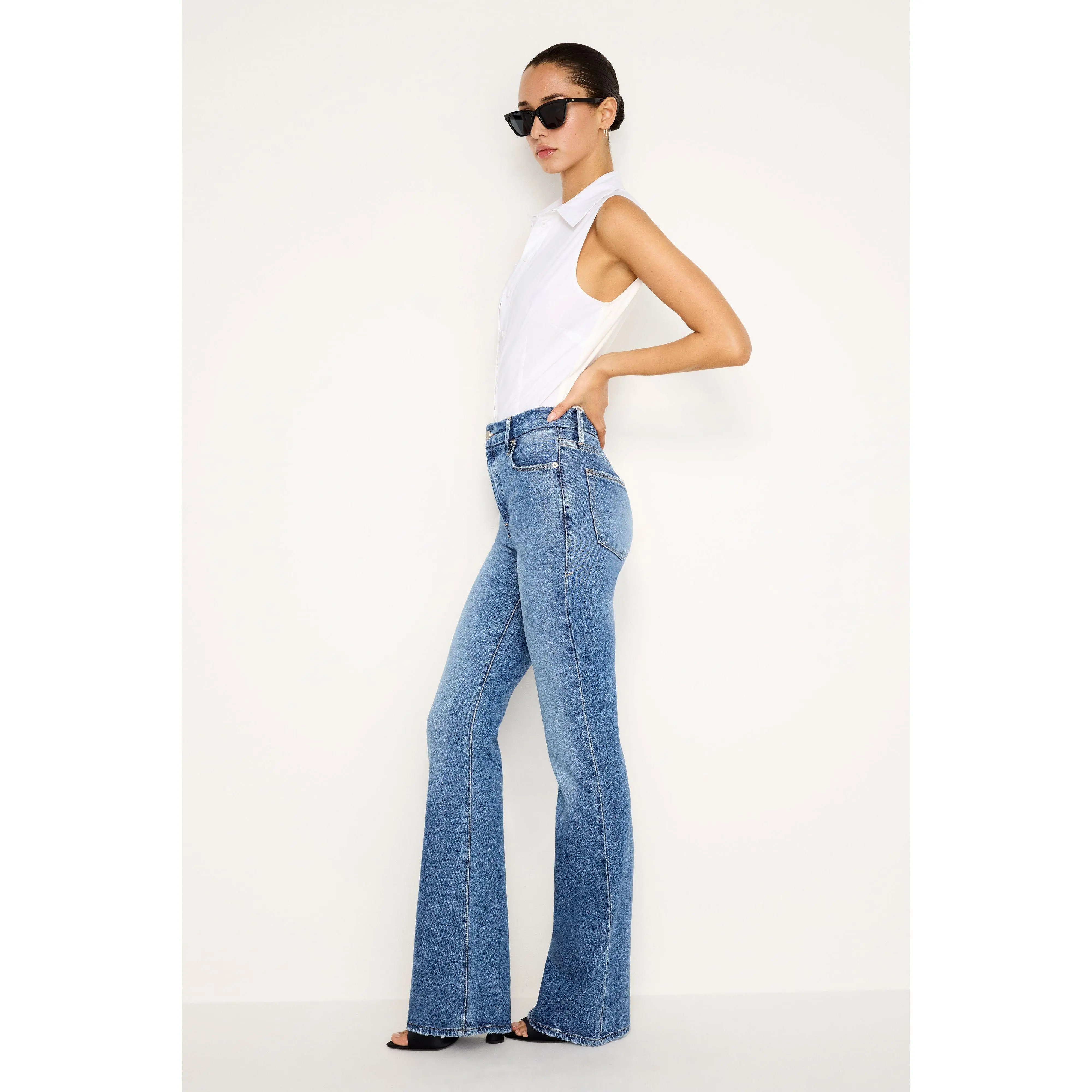SOFT TECH GOOD CLASSIC BOOTCUT JEANS | INDIGO627