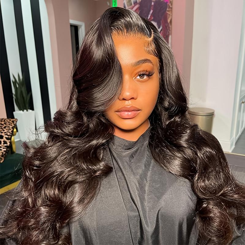 Bling Hair 12-36inch Body Wave 13x6 Lace Frontal Human Wig Hair 13x4 PrePlucked Transparent Lace Frontal Wig Brazilian Hair Wigs For Women with Baby Hair TikTokShopHolidayHaul
