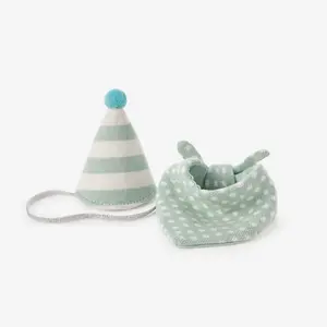 Aqua Birthday Bedtime Huggie Accessories