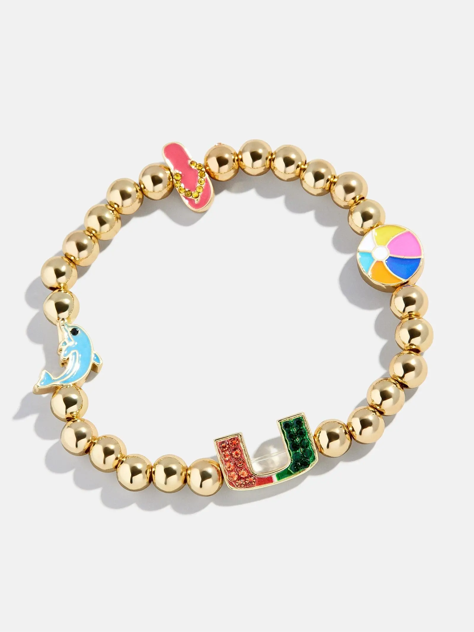 University of Miami Breezy Palm Pisa Bracelet - University of Miami