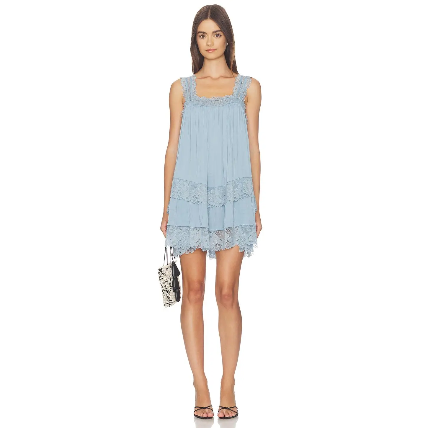 Free People x Intimately FP Forever Yours Dress in Autumn Sky